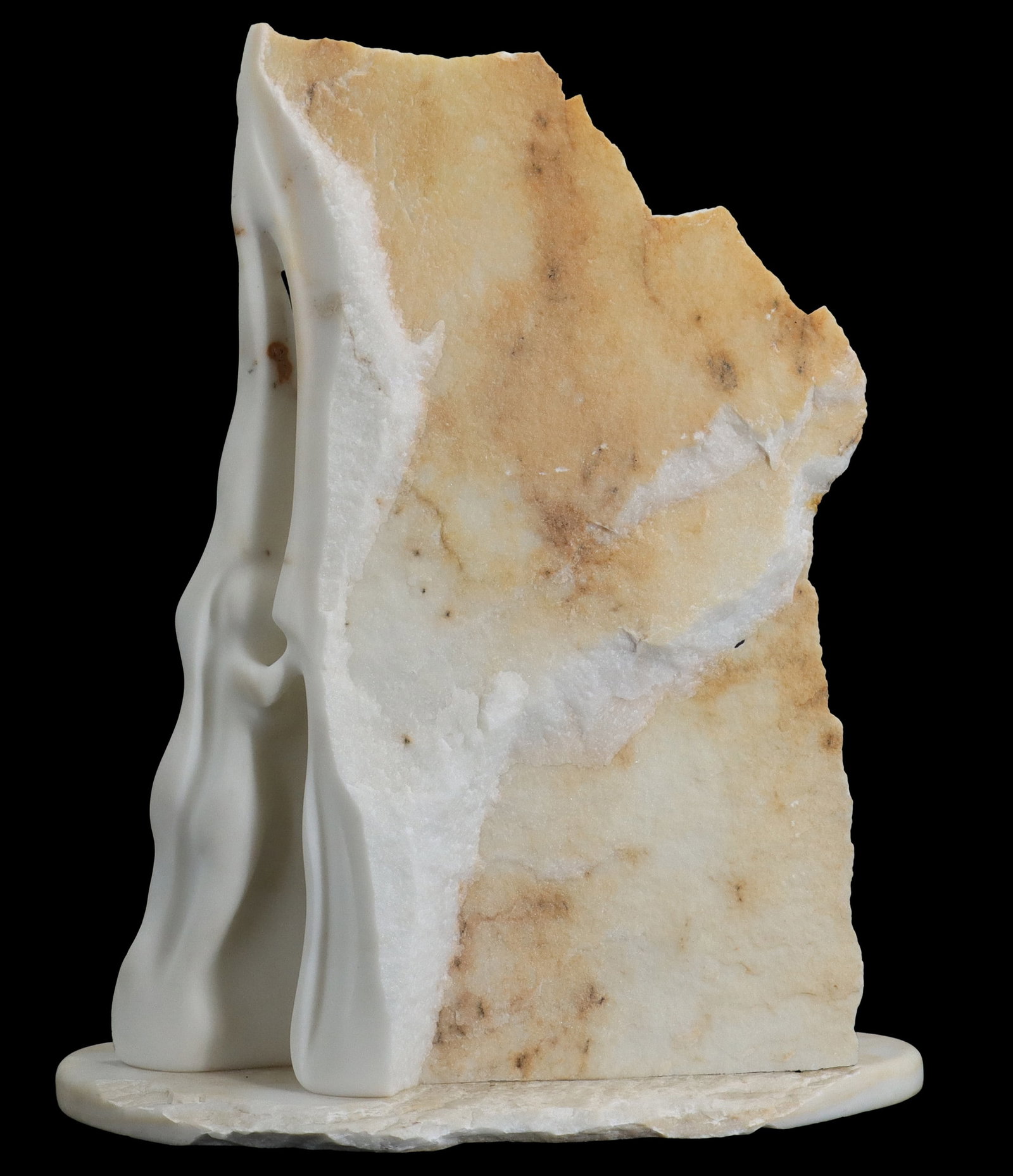 Welton Rotz (20th/21st Century) American, Marble Sculpture "Shades of Light": Welton Rotz (20th/21st Century) American, Marble Sculpture "Shades of Light". Rotz is considered a master sculptor who uses traditional and modern methods to create beauty and form uti