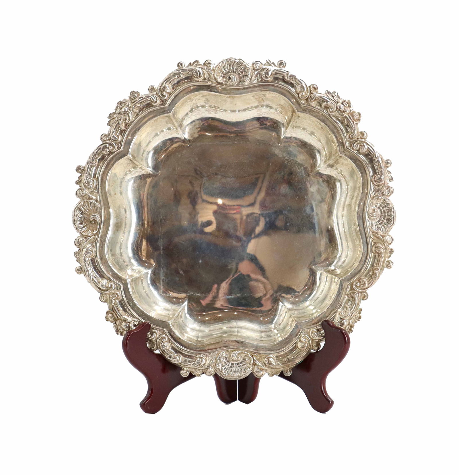 French Maison Odiot Sterling Silver Serving Bowl - 32.405 ozt. (1 of 10)