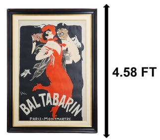 French Parisian Bal Tabarin Poster