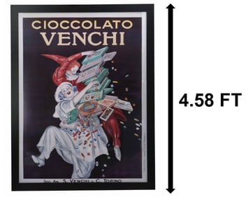 Leonetto Cappiello, Large Poster "Cioccolato Venchi"
