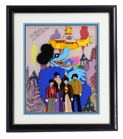 Ron Campbell (1939-2021) Australian, Signed Animation Cell from Yellow Submarine