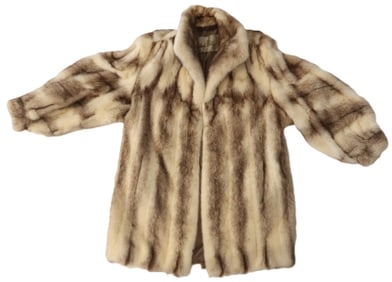 Bullocks Wilshire Variegated Mink Coat
