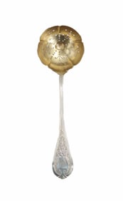 William Moir Sterling Silver Perforated Serving Spoon - 2.330 ozt.