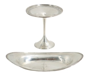 (2) Frank M. Whiting & Company Sterling Silver Serving Pieces - 11.385 ozt.