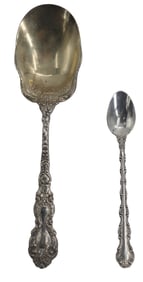 (2) Gorham Sterling Silver Spoons - 3.385 ozt.