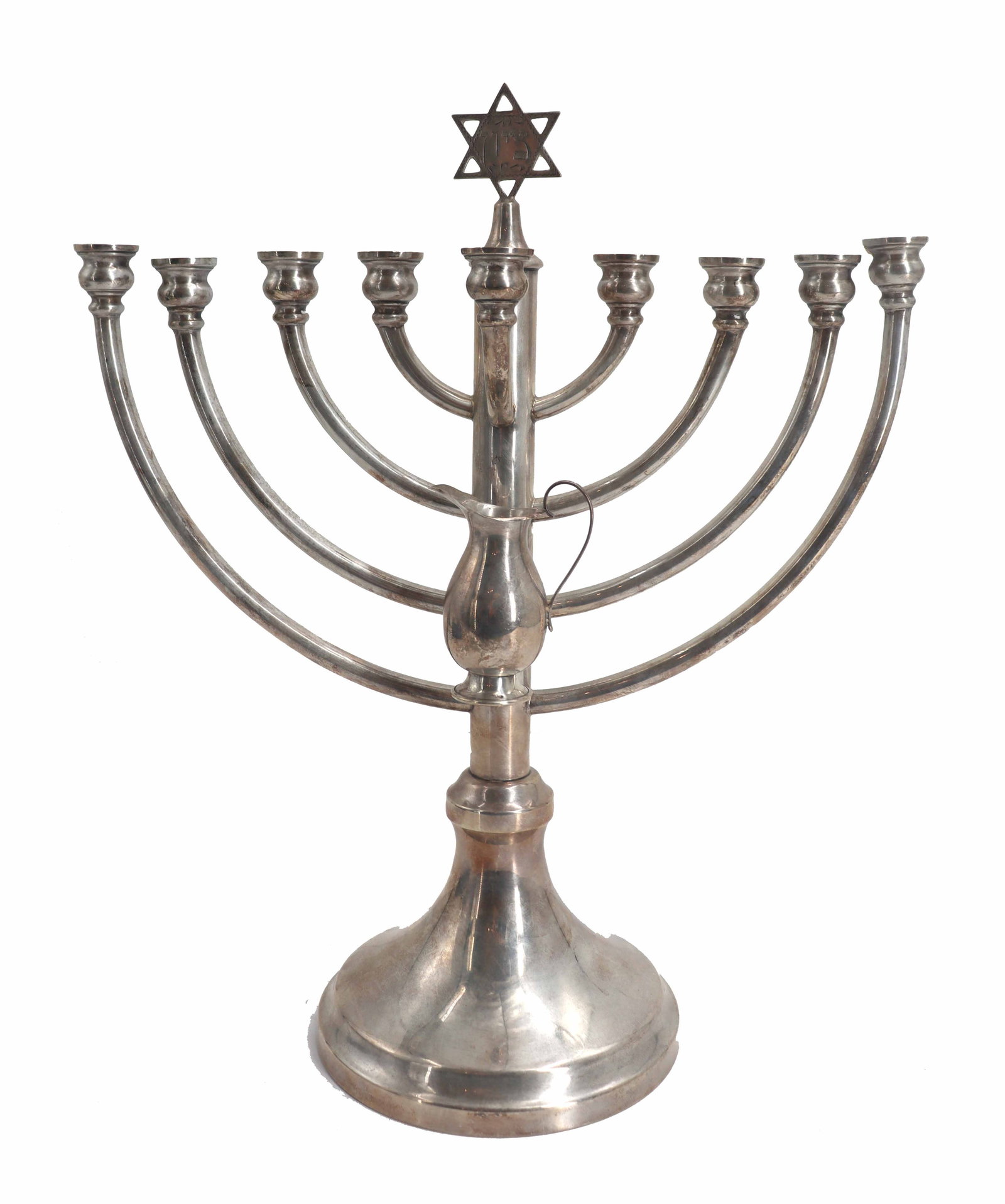 Sterling Silver Menorah - 9.940 ozt. (1 of 15)