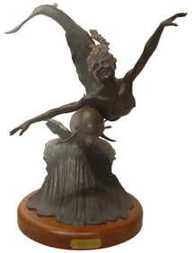 Jimmy Hill (20th/21st Century) American, Limited Edition Cast Bronze Sculpture "Joyeuse"