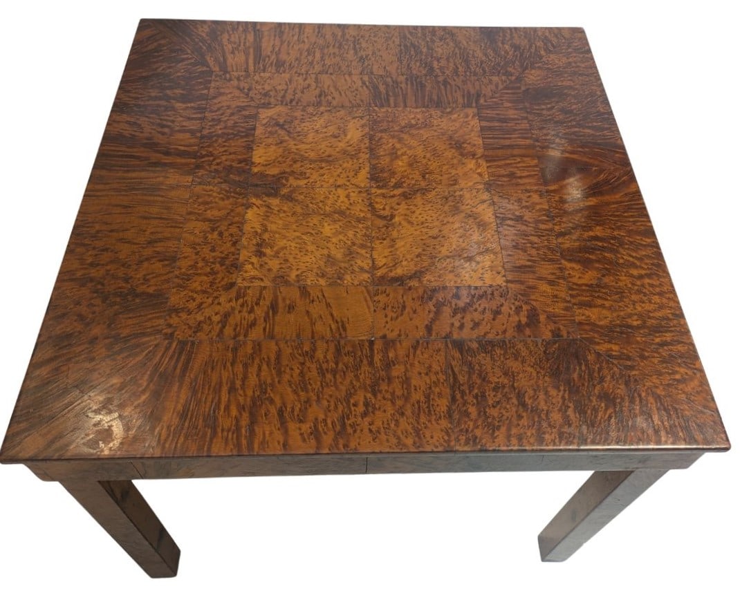 Exquisite Moroccan Complex Parquetry Burled Wood Table (1 of 11)