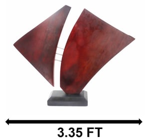 Carol Setterlund (20th Century) American, Mid-Century Modern Abstract Sculpture