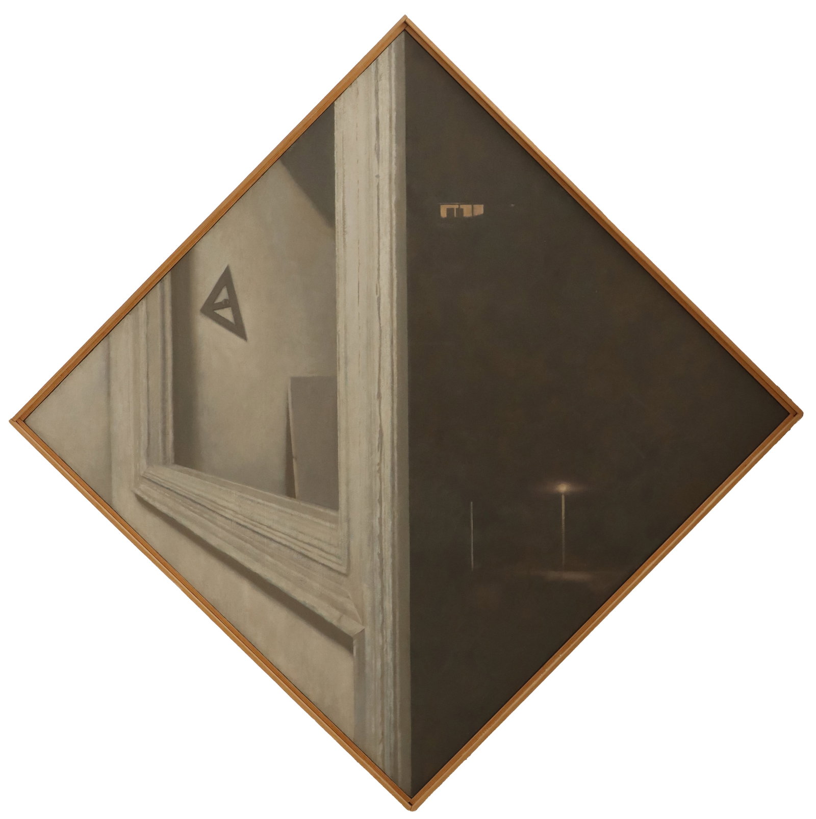 Sungjoon Joh (Born 1957) South Korea, Oil on Linen Diamond-Shaped Diptych: Sungjoon Joh (Born 1957) South Korea, Oil on Linen Diamond-Shaped Diptych. Signed verso. Overall Size?: ??????29 x 29 in. Sight Size: 28 x 28 in. Sungjoon Joh (Born 1957) is a South K