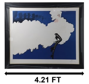 Rene Gruau (1909-2004) Italian/French, Signed and Numbered Lithograph