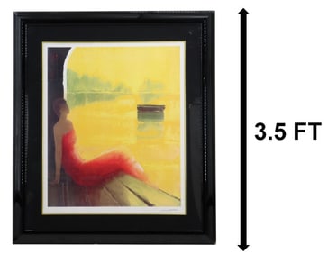 Emile Bellet (1944-2022) French, Large Seriolithograph