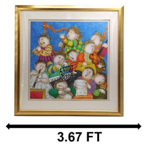 Graciela Rodo Boulanger (Born 1935) French, Lithograph