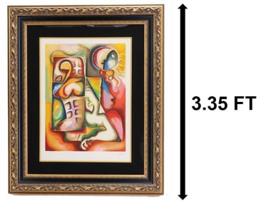 Alexandra Nechita (Born 1985) American, Signed Lithograph