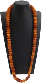 Long Amber Necklace