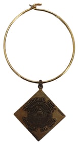 Richard Nixon Inaugural Commemorative Brass Bracelet