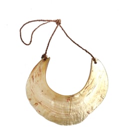 Papua New Guinea Kina Shell Necklace