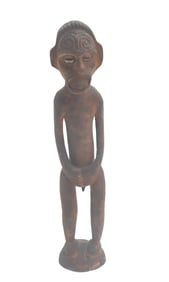 Papua New Guinea Carved Wooden Statue