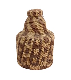 African Woven Rattan Basket