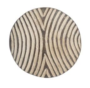 African Zulu Carved Wooden Shield