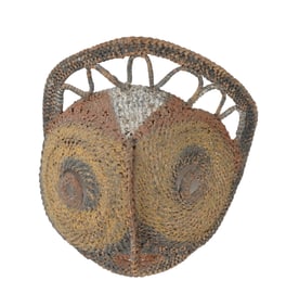 Papua New Guinea Woven Baba Tagwa Yam Mask