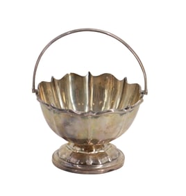 19th Century British Sterling Silver Handled Bowl   - 1.670 ozt.