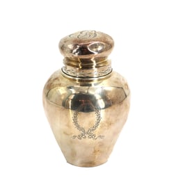 Barbour Bros & Bailey American Sterling Silver Jar - 4.295 ozt.