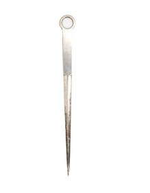 19th Century British Sterling Silver Bodkin Letter Opener - 3.3370 ozt.