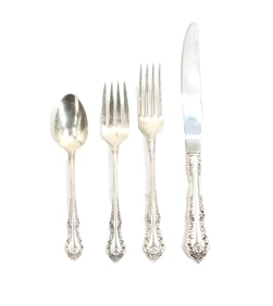 (4) Oneida Sterling Silver Utensils - Gross 4.160 ozt.