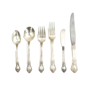 (6) Oneida Stanton Hall Heirloom Sterling Silver Utensils - Gross 7.57 ozt.