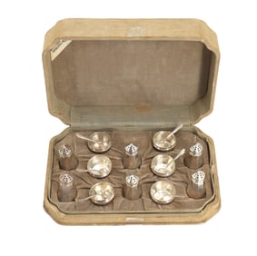 (18) Wallace Sterling Silver Cruet Set - 2.485 ozt.