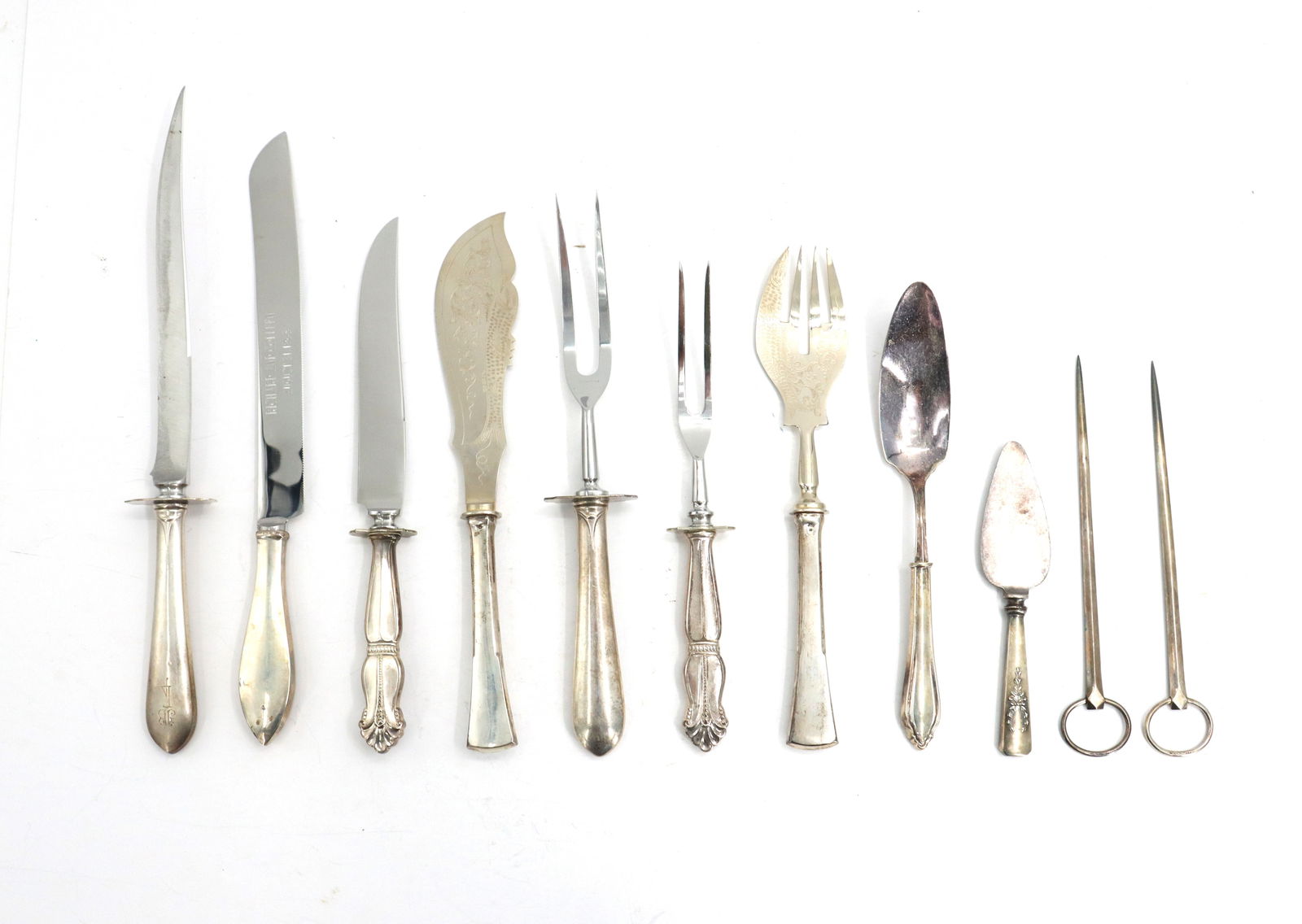 (11) Sterling Handled Flatware - Approximately 6 ozt. (1 of 20)