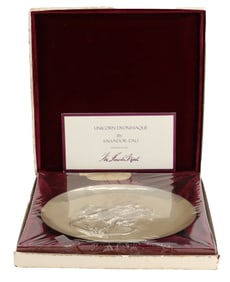 1971 Salvador Dali for The Lincoln Mint "Unicorn Dyonisiaque"