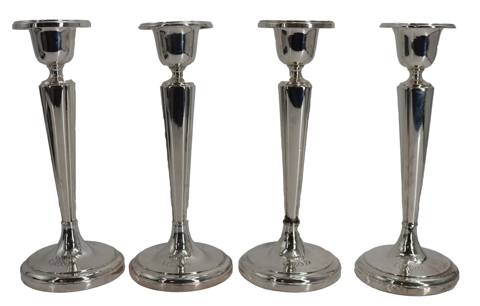 (4) Weighted Sterling Silver Candlesticks (1 of 14)