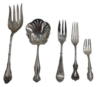 (5) American Sterling Silver Flatware Pieces - 6.440 ozt.