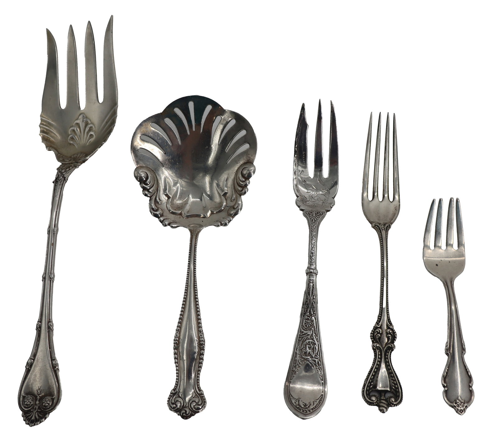 (5) American Sterling Silver Flatware Pieces - 6.440 ozt. (1 of 17)