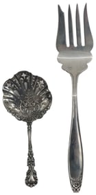 (2) Stieff Sterling Utensils - 2.895 ozt.