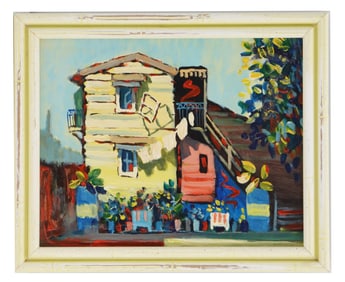 Norberto Jorge Guevara (1944-2007) Argentinian, Oil on Board