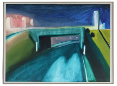 Kimberly Collins Jermain (Born 1955) American, Original Oil on Paper