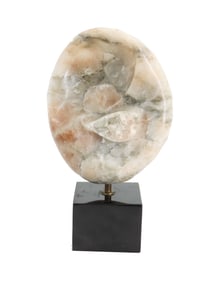 Scot Buccina (1957-2024) American, Abstract Polished Stilbite Sculpture