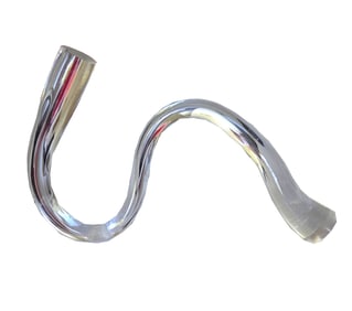 Signed Free Form Amorphous Abstract Art Glass Sculpture