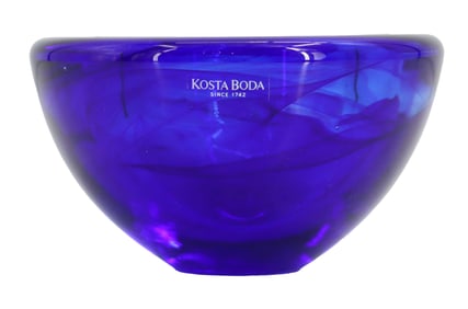 Kosta Boda Art Glass Bowl