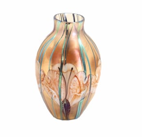 Richard Satava (Born 1950) American, Art Glass Vase
