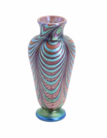 Richard Satava (Born 1950) American, Art Glass Vase