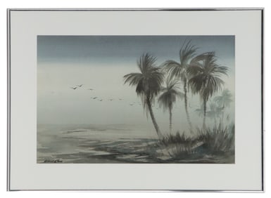 Robert Chase (1919-2014) American, Original Watercolor on Paper