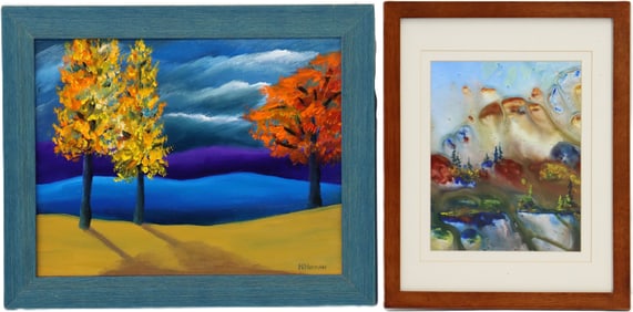 Nancy Norman (Born 1942) American, "Storm Colors"