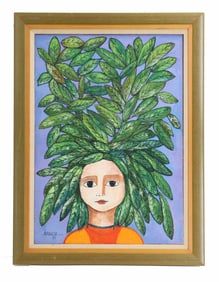 Felix Arauz (Born 1935) Ecuador, Oil on Canvas