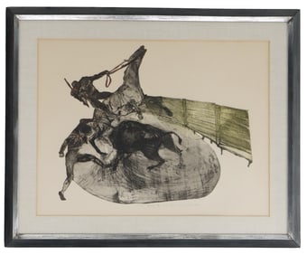 Ivan Valtchev (Born 1944) German/American, Artist Proof Etching