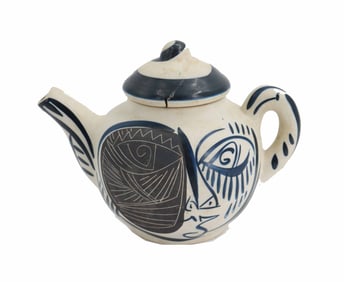 Alfonso Otero Regal (Born 1952) Spanish, Ceramic Teapot