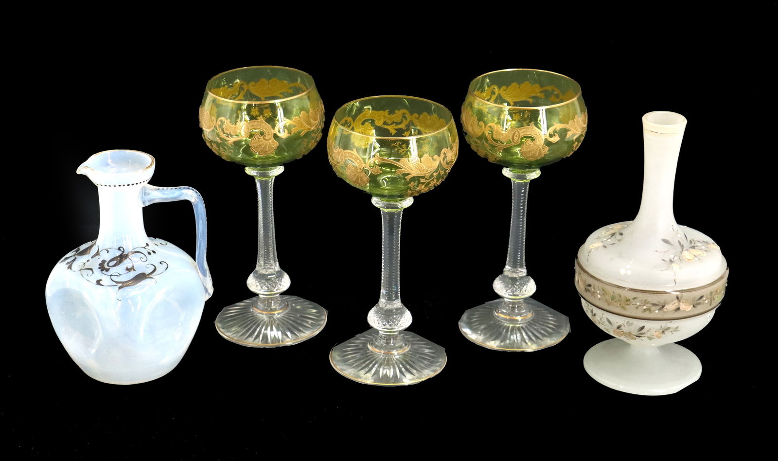 (5) Decorative Glassware, Goblets and Decanters (1 of 20)